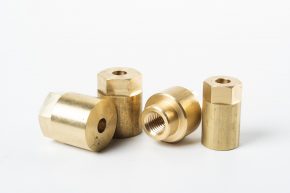 Brass nut for FeatherStream A-Hub and B-Hub models