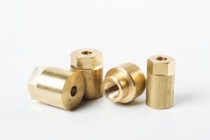 Brass nut for FeatherStream A-Hub and B-Hub models