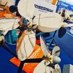 4B FeatherStream propellers on display at Soton Boat Show